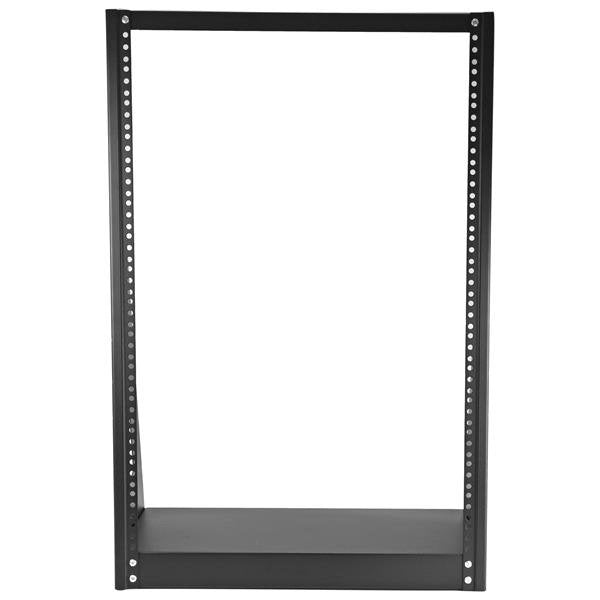 EAN 65030866521 - StarTech.com 2POSTRACK16 armario rack Rack o bastidor independiente Negro imagen 3