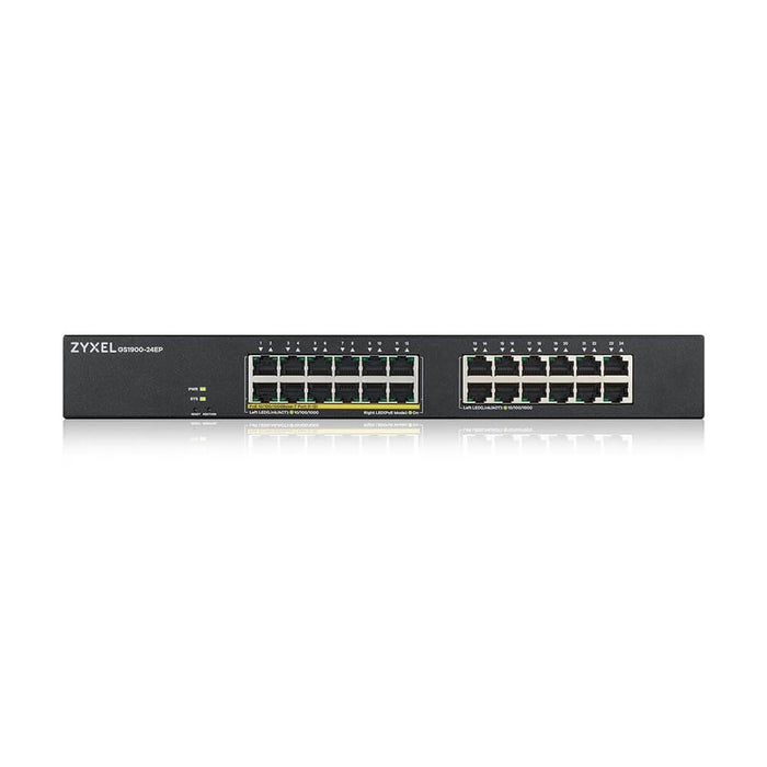 EAN 0760559127220 - Zyxel GS1900-24EP Gestionado L2 Gigabit Ethernet (10/100/1000) Energía sobre Ethernet (PoE) Negro imagen 3