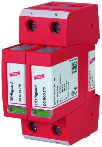 EAN 4013364108394 - DEHN DG M TN 275 Rojo 230 V imagen 1