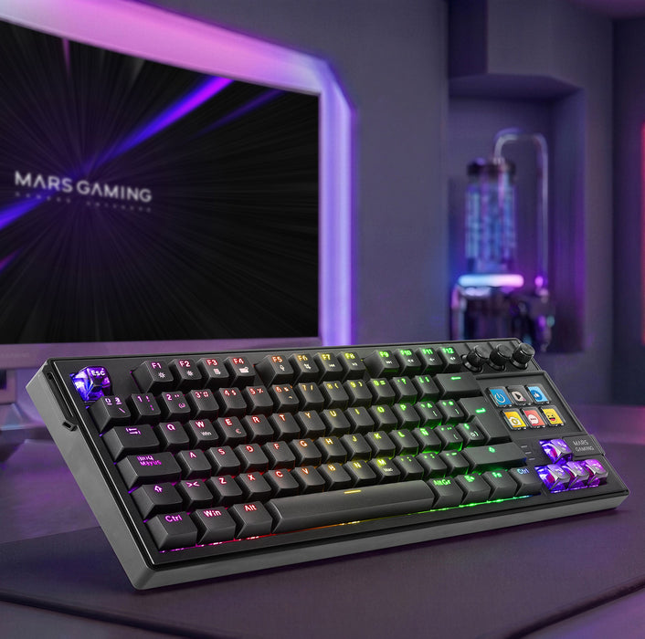 EAN 8435693114192 - Mars Gaming MKMASTER teclado Juego USB Español, Francés, Portugués Negro imagen 2