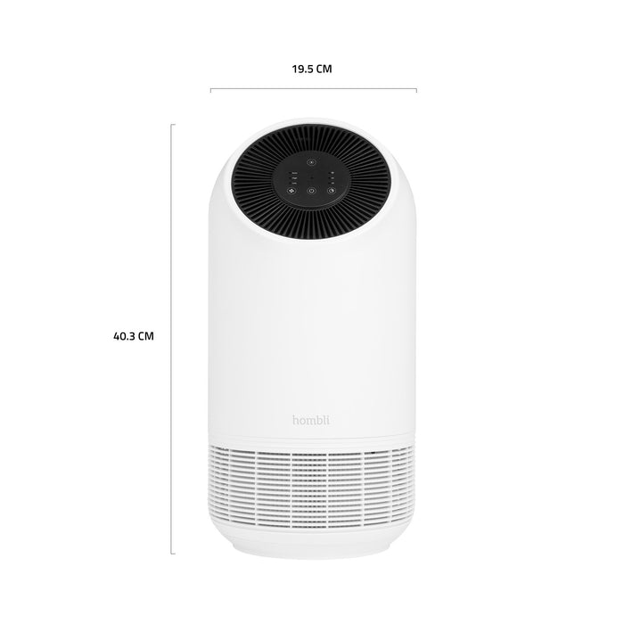 EAN 8719323917934 - Hombli HBAP-0109 purificador de aire 25 m² 30 dB Negro, Blanco imagen 7
