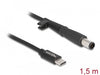EAN 4043619879724 - DeLOCK 87972 cable de transmisión Negro 1,5 m USB C 7.4 x 5 mm imagen 2