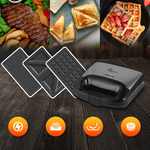 EAN 5905090336891 - Extralink SMART LIFE GRILL SANDWICH & WAFFLE MAKER SJ-37A sandwichera imagen 1