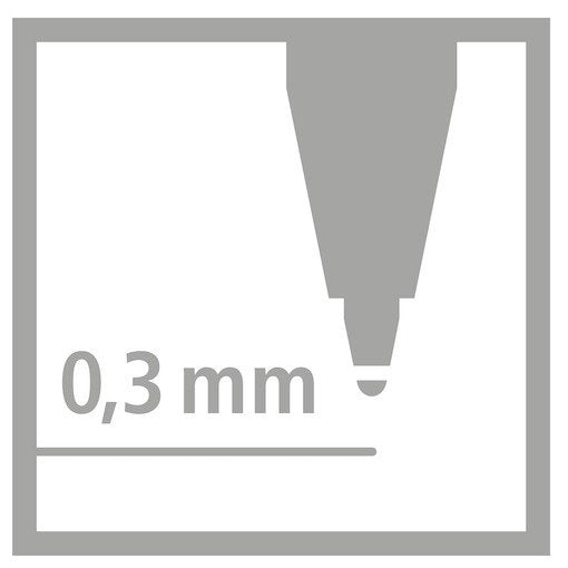 EAN 42167617 - STABILO worker+ fine Bolígrafo cilíndrico Rojo 1 pieza(s) imagen 10