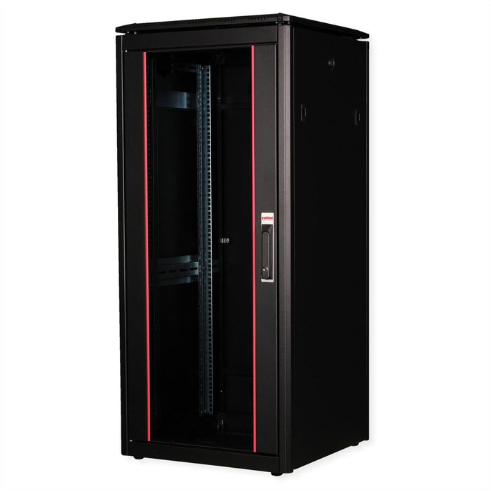 EAN 7630049602243 - ROLINE 26.21.0221 armario rack 26U Rack o bastidor independiente Negro imagen 1
