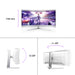 EAN 8712581798680 - Philips 34M2C8600/00 pantalla para PC 86,4 cm (34") 3440 x 1440 Pixeles Wide Quad HD OLED Blanco imagen 3