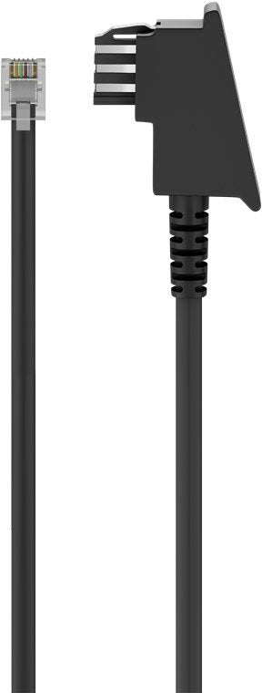 EAN 4040849502361 - Goobay 50236 cable telefónico 3 m Negro imagen 1