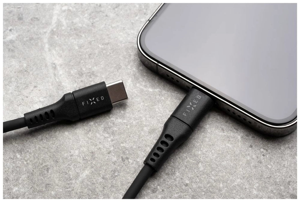 EAN 8591680147250 - FIXED FIXDLS-CC05-BK cable USB USB 2.0 0,5 m USB C Negro imagen 7