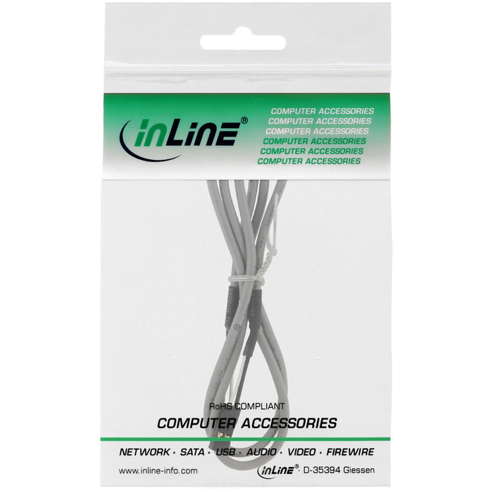 EAN 4043718073641 - InLine 19995A cable de audio 0,66 m Gris imagen 2