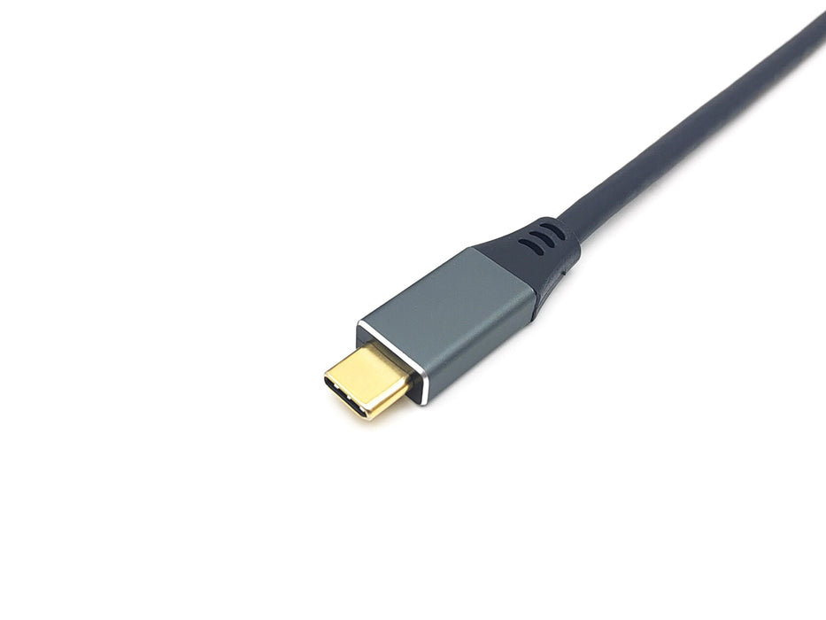 EAN 4015867228722 - Equip 133417 adaptador de cable de vídeo 3 m USB Tipo C HDMI tipo A (Estándar) Gris, Negro imagen 3