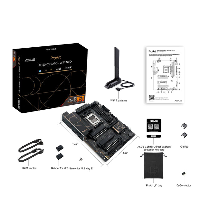 EAN 4711636504447 - ASUS PROART B850-CREATOR WIFI NEO AMD B850 Zócalo AM5 ATX imagen 3