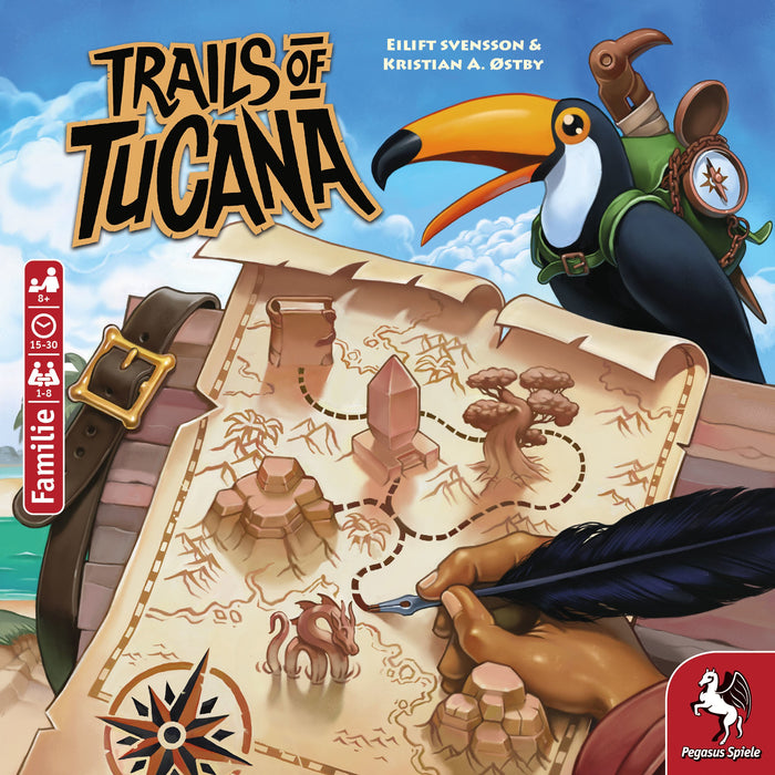 EAN 4250231727009 - Pegasus 53150G juego de tablero Trails of Tucana 30 min Juego De Cartas Viaje/aventura imagen 3