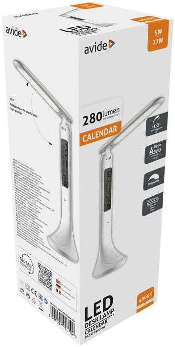 EAN 5999097920702 - Avide ABLDL-CALENDAR-5W lámpara de mesa LED Blanco imagen 3