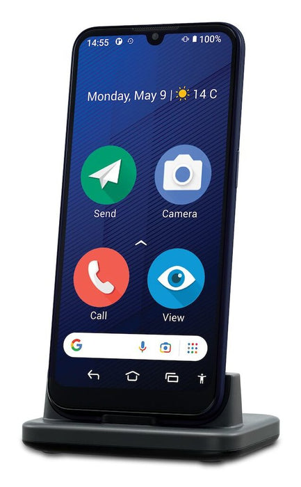 EAN 7322460084936 - Doro 8200 15,5 cm (6.1") SIM única Android 12 4G USB Tipo C 4 GB 64 GB 3000 mAh Azul imagen 3