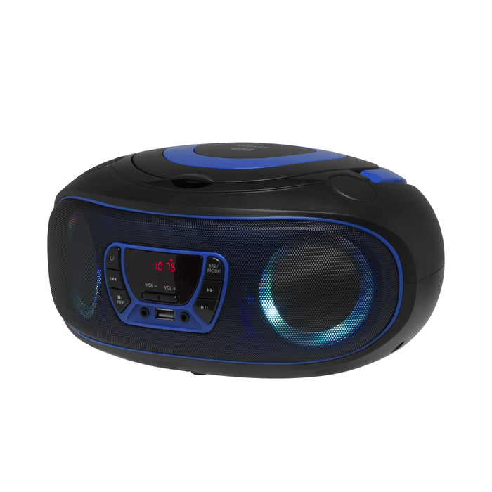 EAN 5706751040702 - Denver TCL-212BT BLUE Reproductor de CD portátil Negro, Azul imagen 5