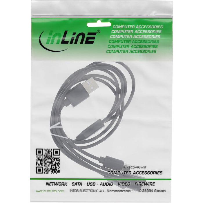 EAN 4043718318957 - InLine 35146 cable USB USB 2.0 0,5 m USB A 4 x USB-C Negro imagen 3