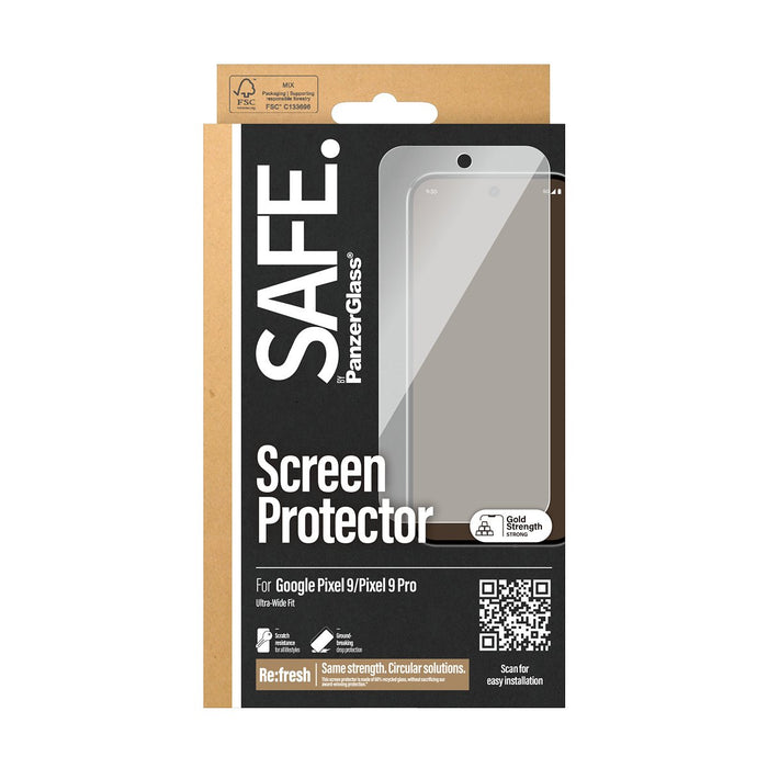 EAN 5715685006999 - PanzerGlass SAFE. by ® Screen Protector Google Pixel 9 5G | 9 Pro 5G | Ultra-Wide Fit Protector de pantal imagen 3