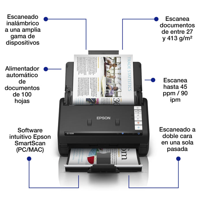 EAN 8715946745763 - Epson WorkForce ES-550W imagen 4