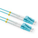 EAN 7630049616820 - VALUE 21.99.8825 Cable de fibra óptica e InfiniBand 10 m LC Turquesa imagen 1