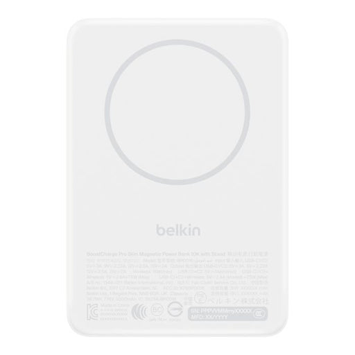 EAN 745883941728 - Belkin BPD016hqWH 5000 mAh Cargador inalámbrico Blanco imagen 1