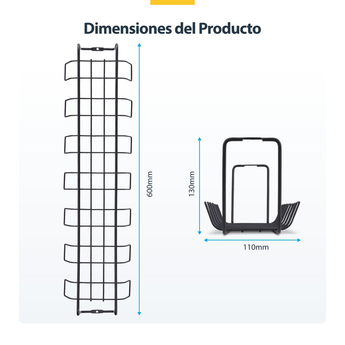 EAN 0065030905510 - StarTech.com S1MB-DESK-CABLE-TRAY organizador de cables Jaula para cables 1 pieza(s) imagen 7