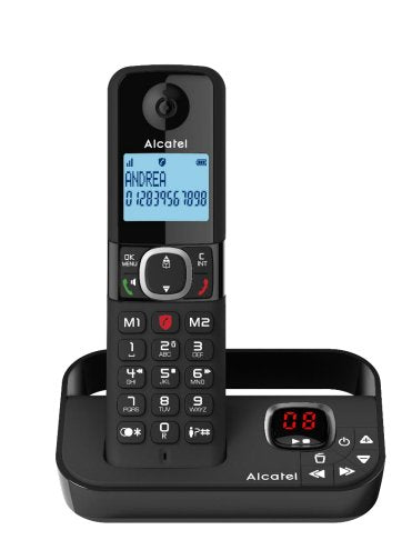 EAN 3700601423419 - Alcatel F860 Teléfono DECT Identificador de llamadas Negro imagen 1