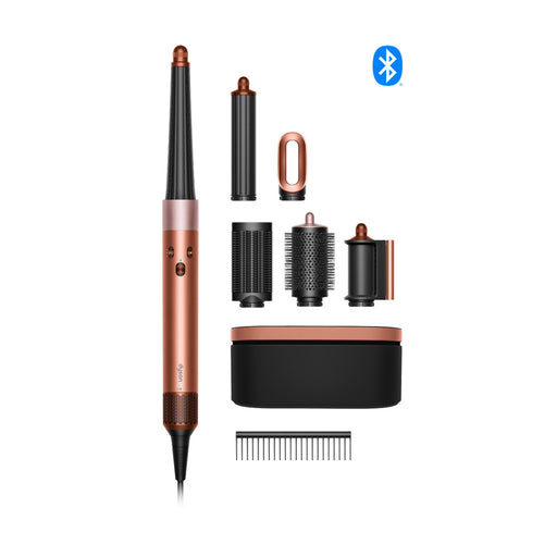 EAN 5025155119693 - Dyson Airwrap ID Straight + Wavy Herramienta de peinado con múltiples accesorios Caliente Negro, Oro rosa imagen 1