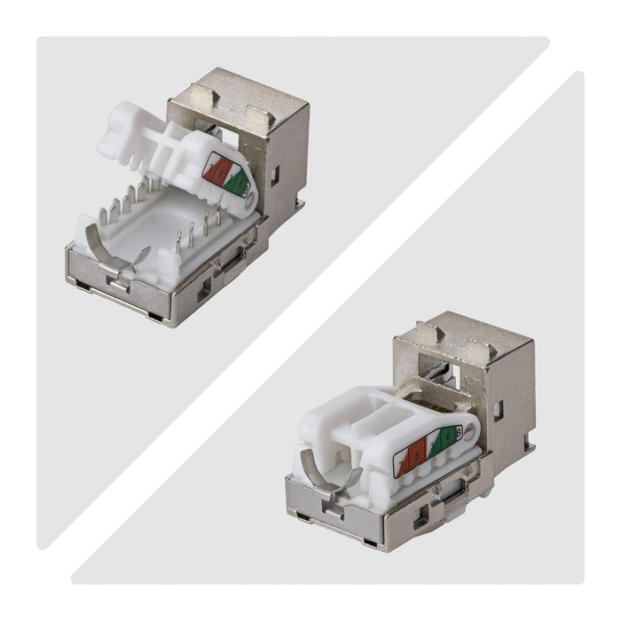 EAN 65030916660 - StarTech.com C6AKEYTLSTP9010PK módulo de conector de red imagen 2