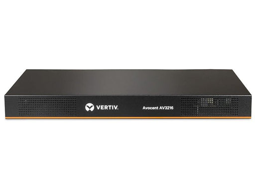 EAN 0636430080314 - Vertiv Avocent AV 3216 interruptor KVM Montaje en rack Negro imagen 1