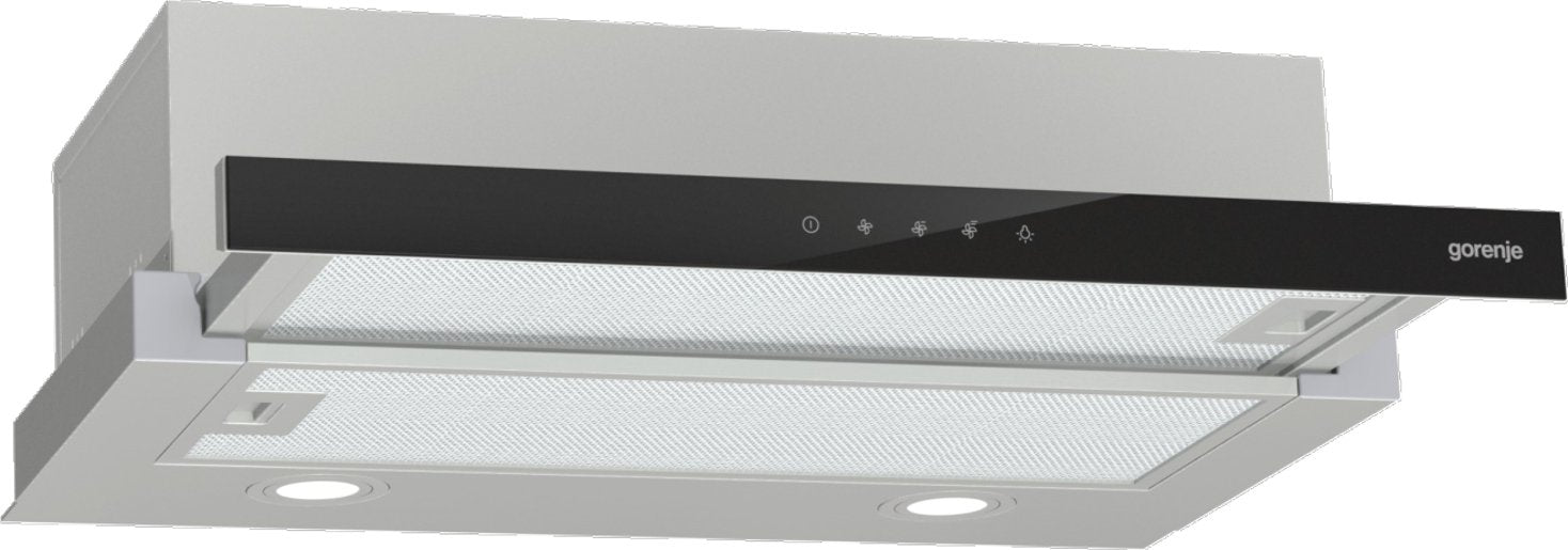 EAN 3838782388477 - Gorenje TH64E3SGB campana Semintegrada (extraíble) Acero inoxidable 350 m³/h imagen 1