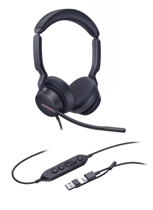 EAN 6938818322578 - Yealink UH46 Dual UC USB-C/A Auriculares Alámbrico Diadema Oficina/Centro de llamadas USB Type-C / USB Ty imagen 2