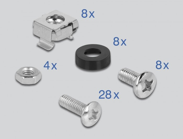 EAN 4043619426324 - DeLOCK 42632 accesorio de bastidor Kit de carriles de rack imagen 4
