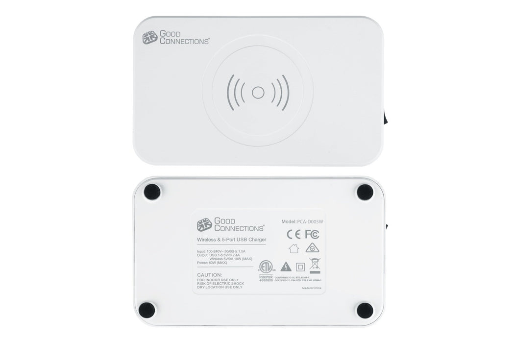 EAN 4014619842711 - Alcasa PCA-D005W cargador de dispositivo móvil Universal Blanco Corriente alterna Cargador inalámbrico Ca imagen 3