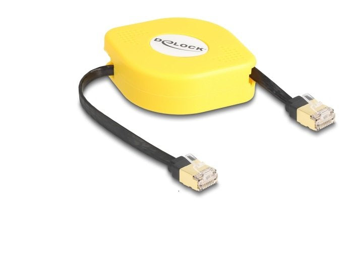 EAN 4043619802395 - DeLOCK 80239 cable de red Negro, Amarillo Cat6a S/UTP (STP) imagen 3
