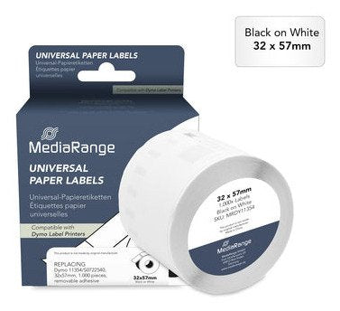 EAN 4260459618676 - MediaRange MRDY11354 etiqueta de impresora Blanco imagen 1