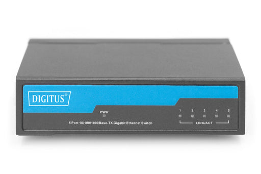 EAN 4016032492900 - Digitus DN-80202-1 switch No administrado Gigabit Ethernet (10/100/1000) Negro imagen 2