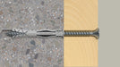 EAN 4048962480887 - Fischer 568108 tornillo de anclaje y taco 50 pieza(s) Anclaje de expansión 65 mm imagen 6