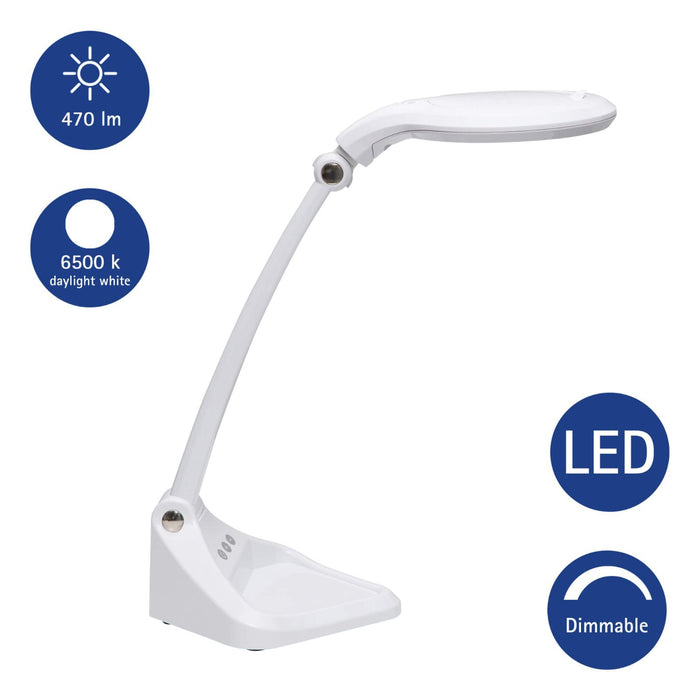 EAN 4002390078337 - MAUL 8261202 lámpara de mesa Blanco imagen 4