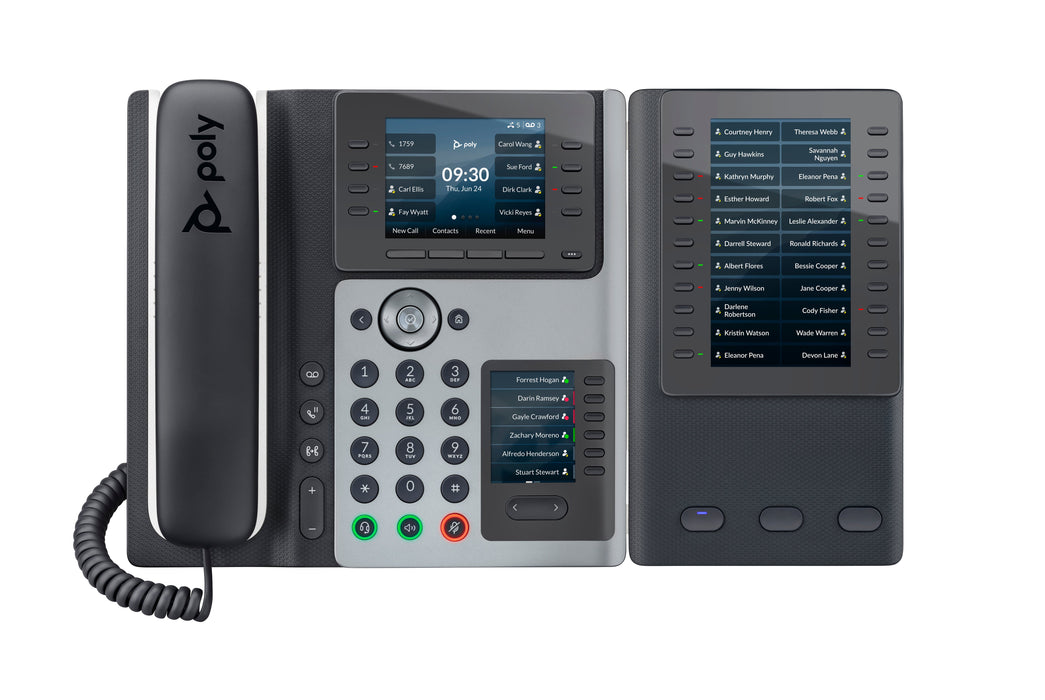 EAN 0197497341416 - HP Poly Edge E400 IP Phone and PoE-enabled teléfono IP Negro 8 líneas IPS imagen 1