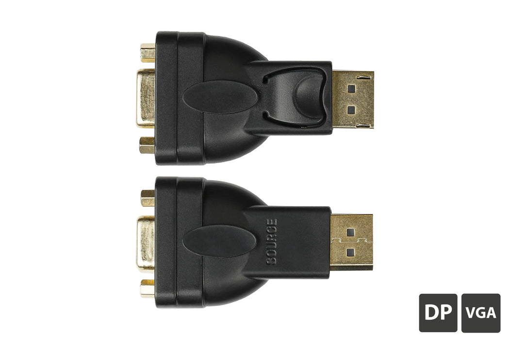 EAN 4014619603374 - Alcasa DP-AD12 cambiador de género para cable DisplayPort VGA (D-Sub) Negro imagen 2