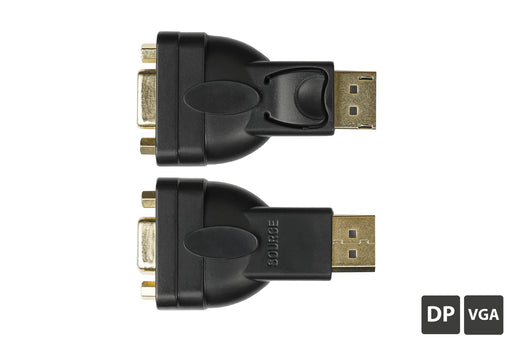 EAN 4014619603374 - Alcasa DP-AD12 cambiador de género para cable DisplayPort VGA (D-Sub) Negro imagen 2