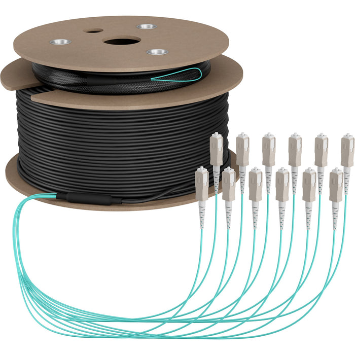 EAN 4049759304447 - EFB Elektronik O8341S110OM3 Cable de fibra óptica e InfiniBand 110 m 12x SC U-DQ(ZN) BH Beige, Negro, Azu imagen 1