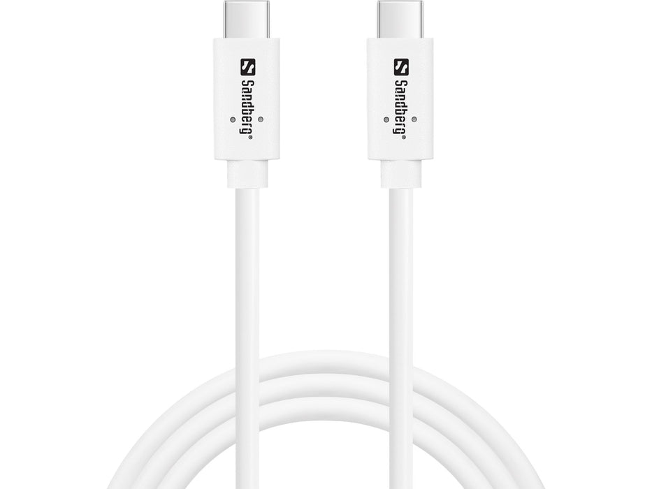 EAN 5705730136535 - Sandberg 136-53 cable USB USB 3.2 Gen 2 (3.1 Gen 2) 1 m USB C 10 Gbit/s 100 W Blanco imagen 1