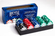 EAN 0073854010716 - Bicycle 8G CLAY CHIPS (100 pcs) Fichas de póquer imagen 1