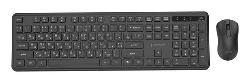 EAN 8716309137010 - Gembird KBS-WPS-01-CYRL teclado Ratón incluido Oficina RF inalámbrico QWERTY Internacional de EE.UU., Ucr imagen 2