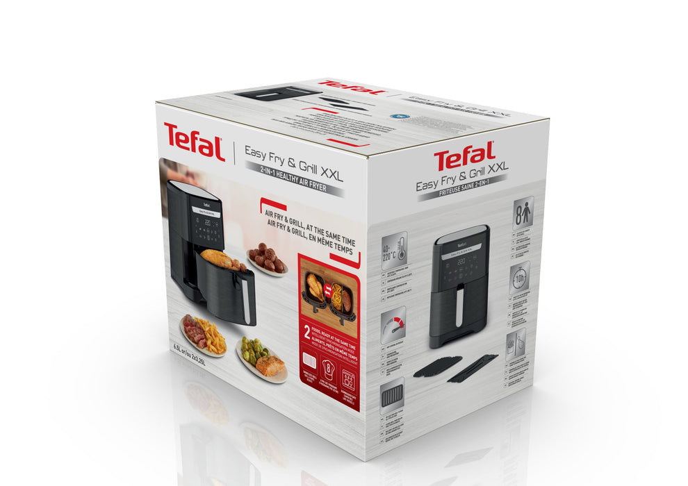 EAN 3045387247768 - Tefal Easy Fry & Grill EY8018 6,5 L Independiente 1830 W Freidora de aire caliente Negro imagen 11