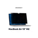 EAN 4251772521491 - GREENMNKY MPF.MBA13.M2 accesorio para portatil Protector para pantalla de ordenador portátil imagen 1