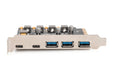 EAN 4016032485810 - Digitus DS-30222 tarjeta y adaptador de interfaz Interno USB 3.2 Gen 2 (3.1 Gen 2), USB Tipo C imagen 2