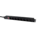 EAN 5715063197141 - Lanview LVR-2MSCH-SW-C13-8 unidad de distribución de energía (PDU) 8 salidas AC 1U Negro imagen 2