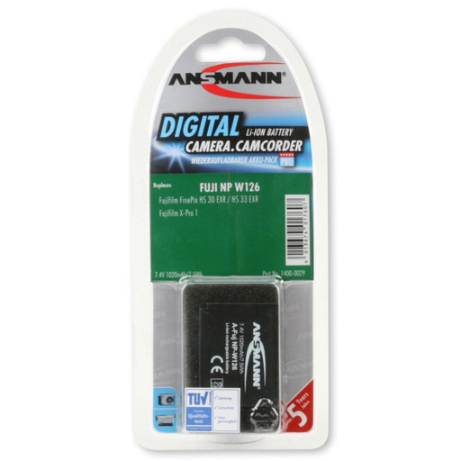 EAN 4013674017607 - Ansmann A-FUJ NP-W 126 Ión de litio 1020 mAh imagen 2